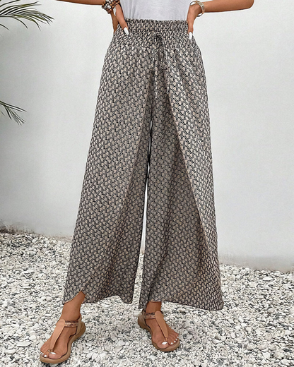 Women's Relaxed Wide Leg Trousers