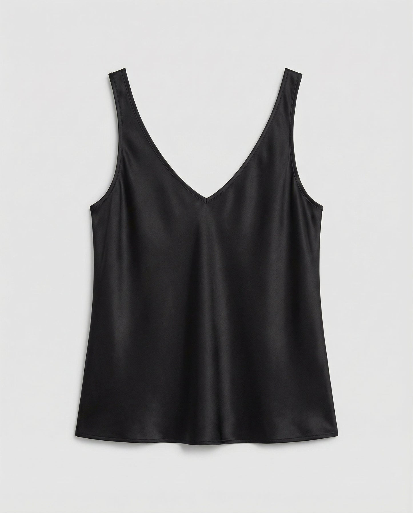 Women's Satin V Neck Camisole Top