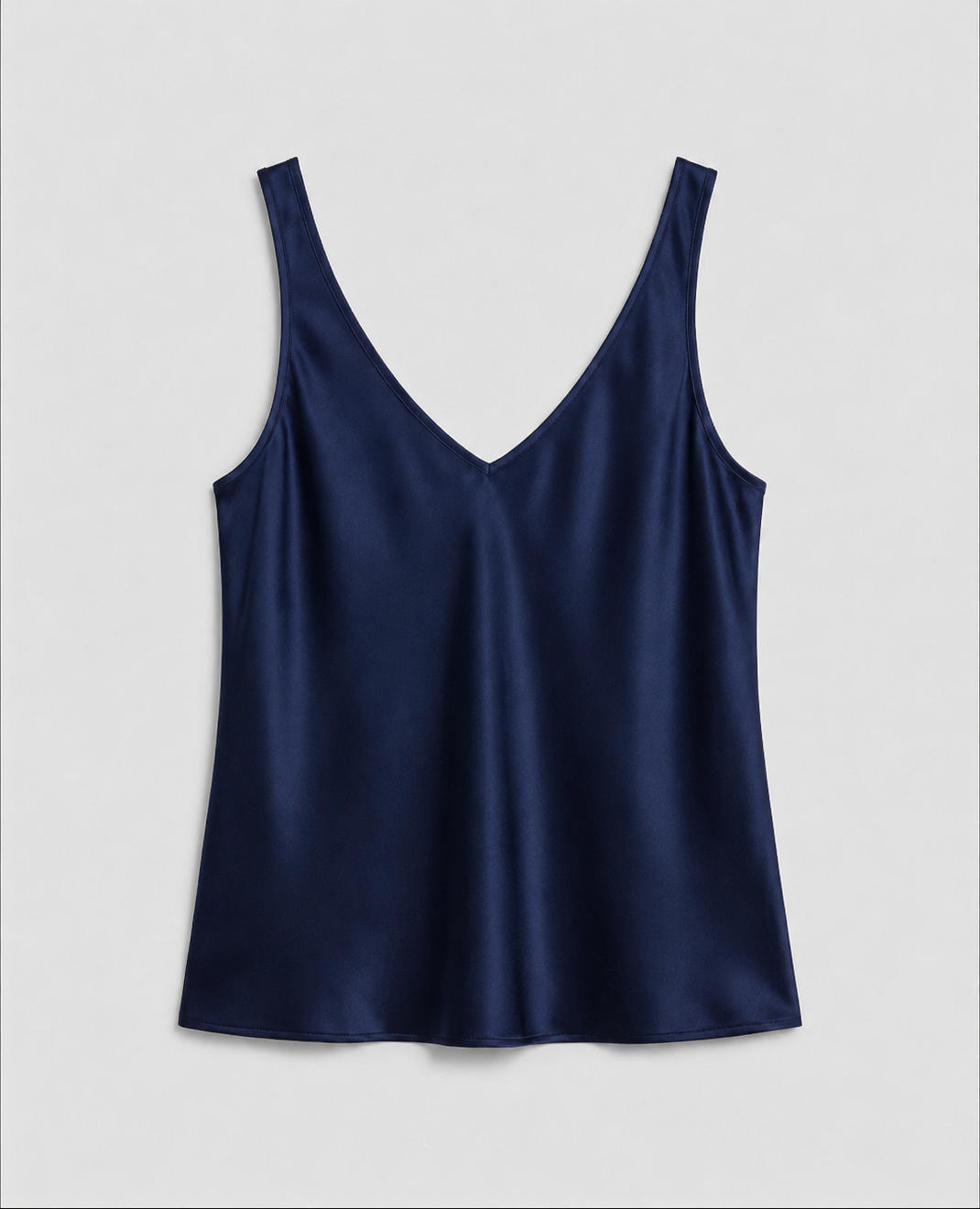 Women's Satin V Neck Camisole Top
