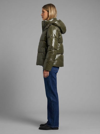 Women's Shiny Padded Puffer Jacket
