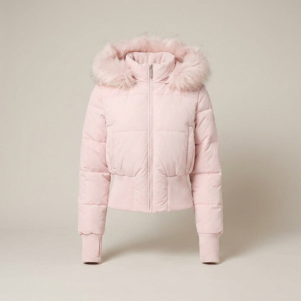 Women's Short Hooded Puffer Jacket