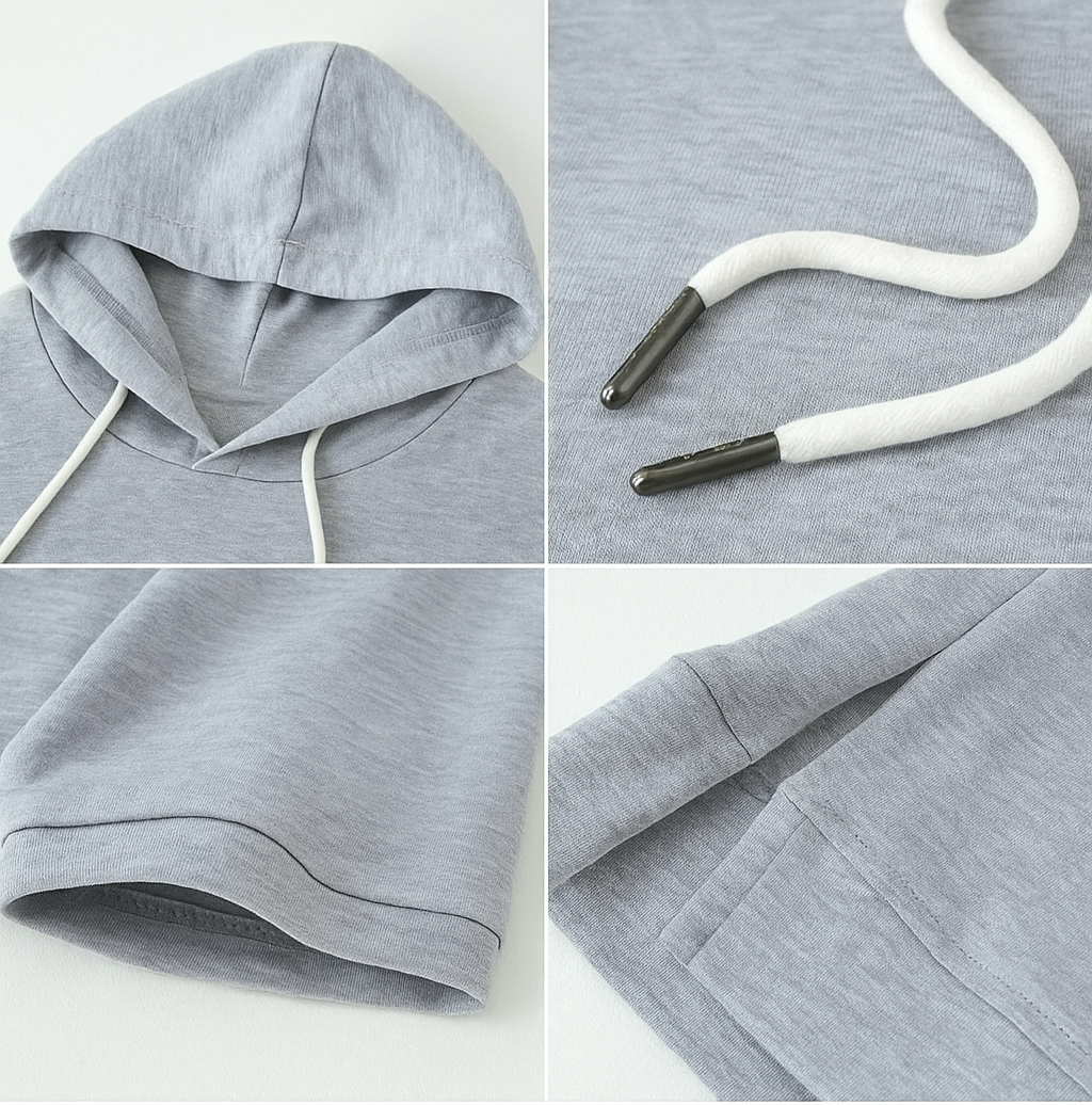 Women's Short Sleeve Hoodie