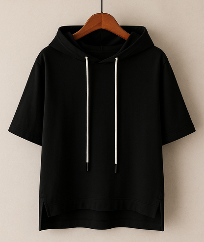 Women's Short Sleeve Hoodie