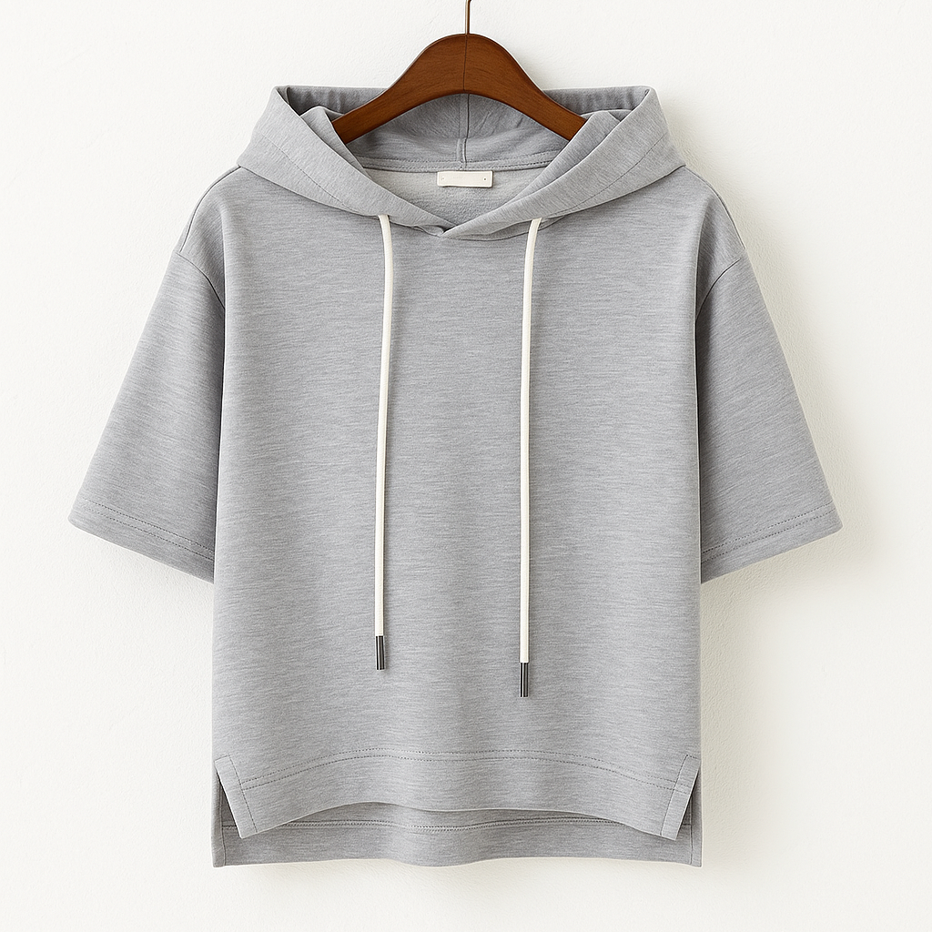 Women's Short Sleeve Hoodie