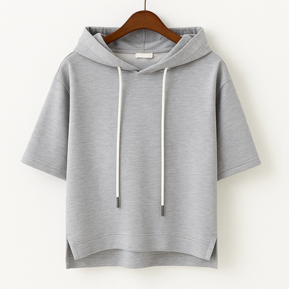 Women's Short Sleeve Hoodie