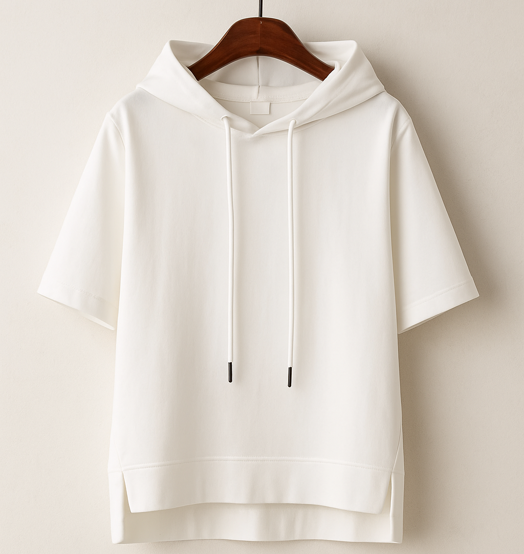Women's Short Sleeve Hoodie