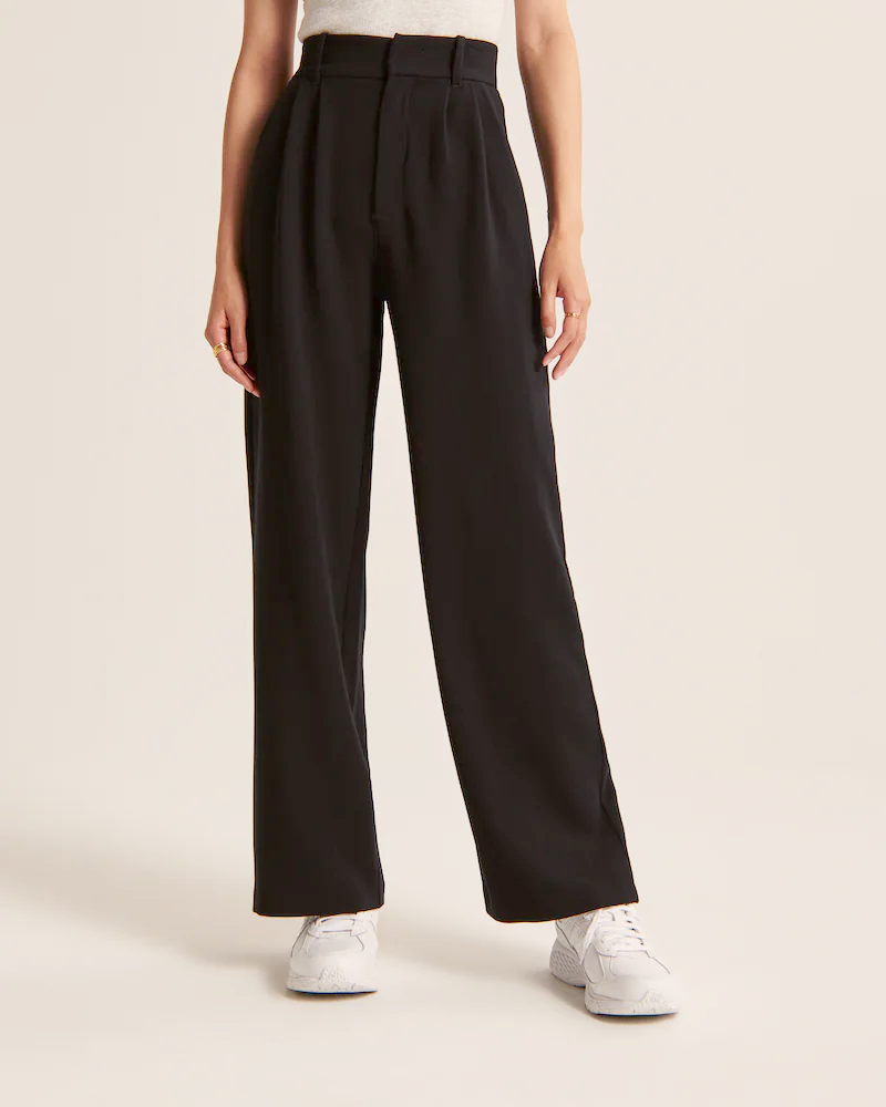 Women's Slim Fit Tailored Trousers