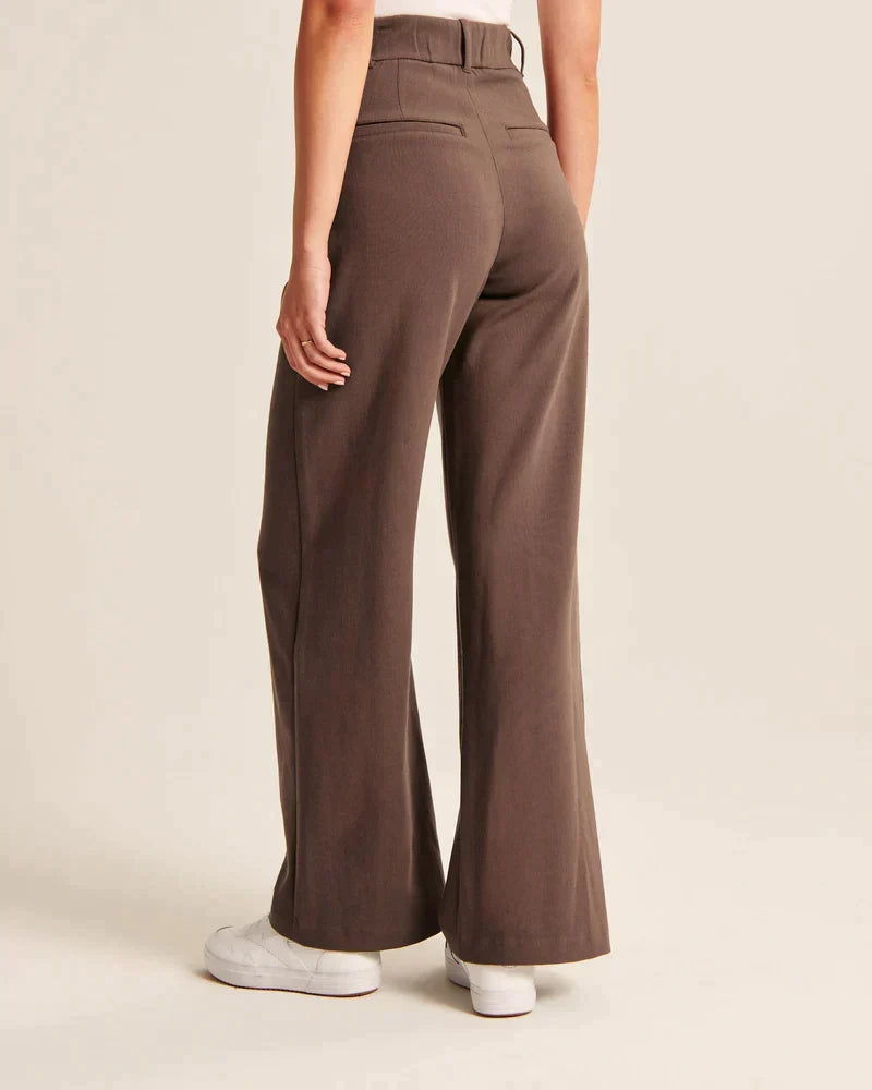 Women's Slim Fit Tailored Trousers