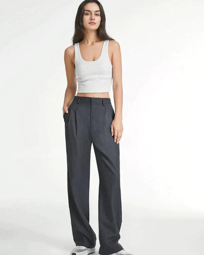 Women's Slim Fit Tailored Trousers