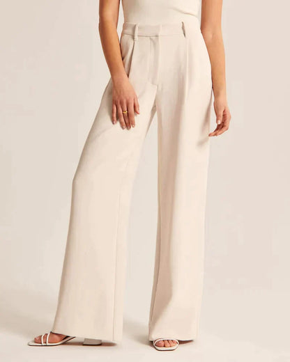 Women's Slim Fit Tailored Trousers