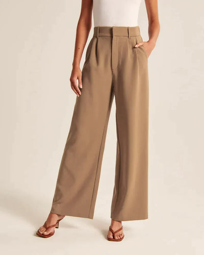 Women's Slim Fit Tailored Trousers