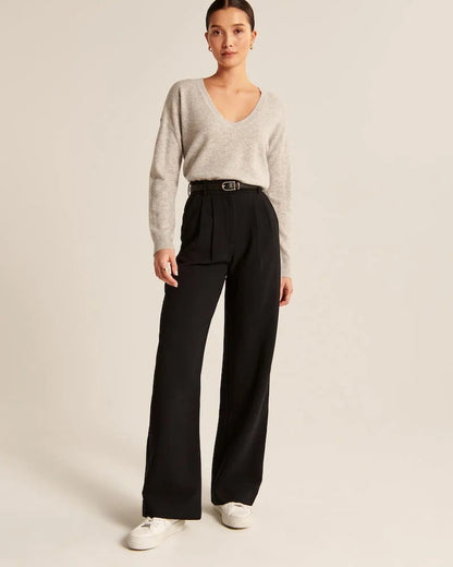 Women's Slim Fit Tailored Trousers