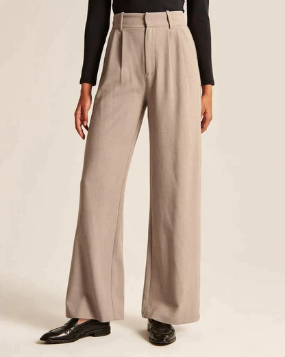 Women's Slim Fit Tailored Trousers