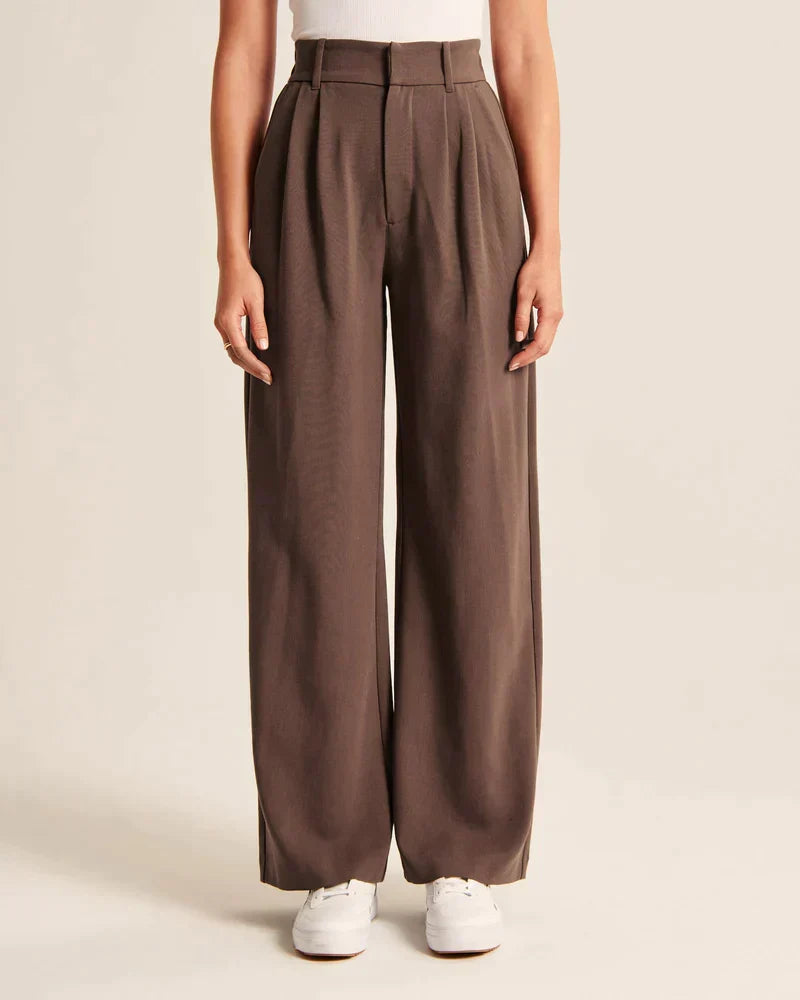 Women's Slim Fit Tailored Trousers