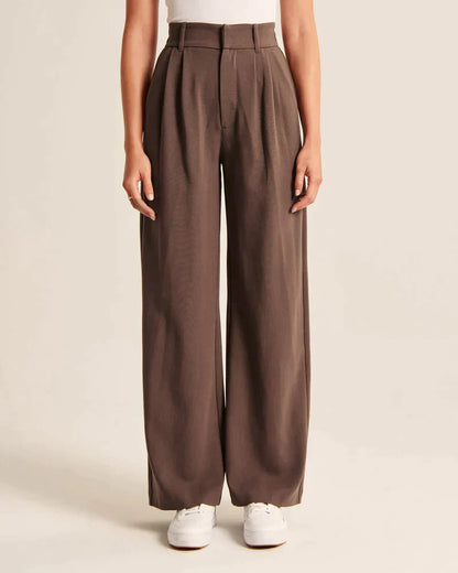 Women's Slim Fit Tailored Trousers