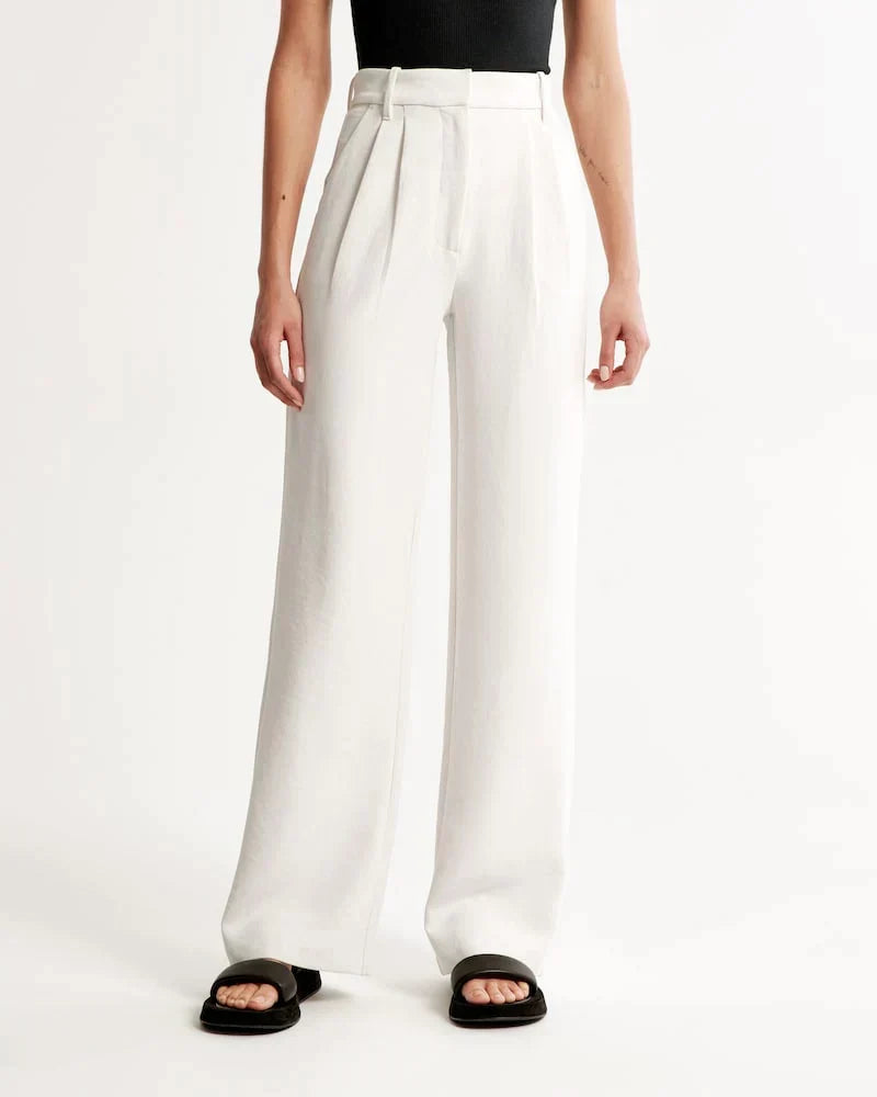 Women's Slim Fit Tailored Trousers