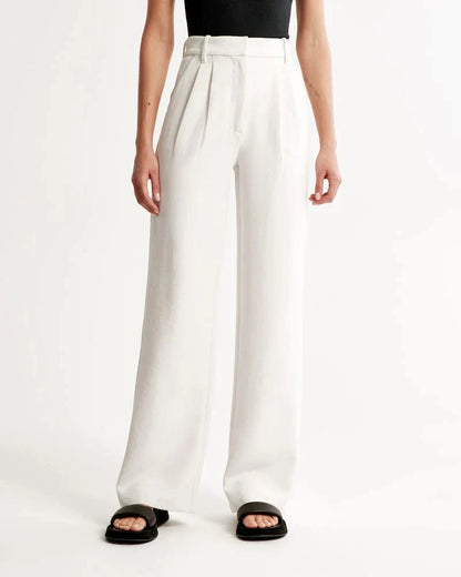 Women's Slim Fit Tailored Trousers