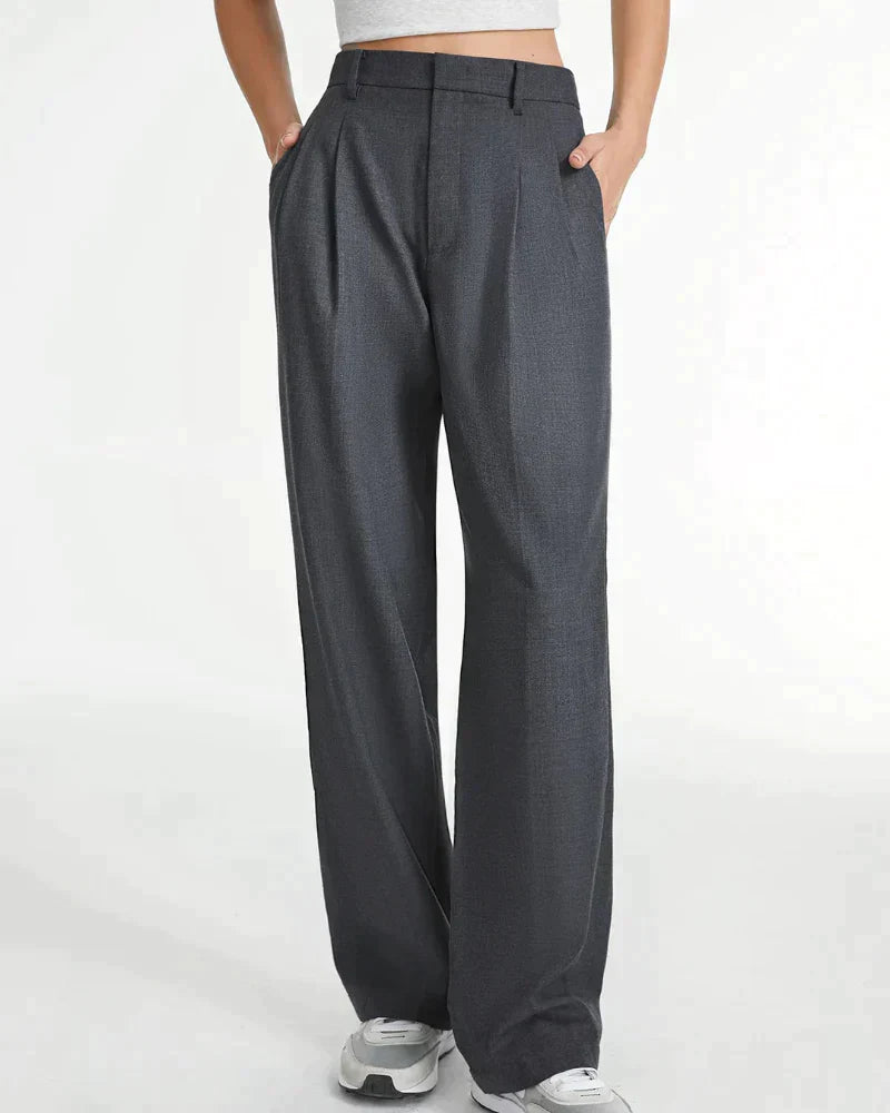 Women's Slim Fit Tailored Trousers