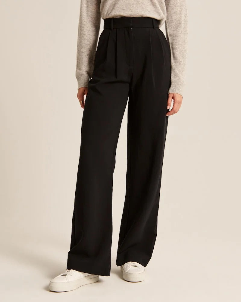 Women's Slim Fit Tailored Trousers