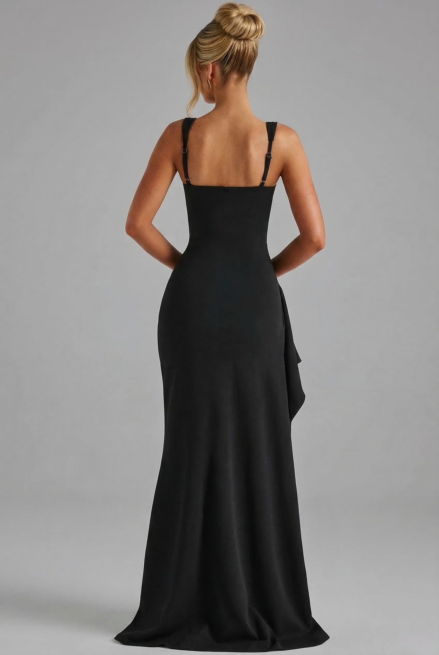 Women's Slip Maxi Dress with Open Back