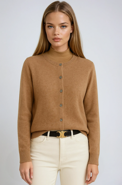 Women's Soft Button Cardigan
