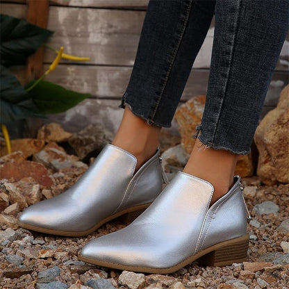 Women's Suede Look Ankle Boots