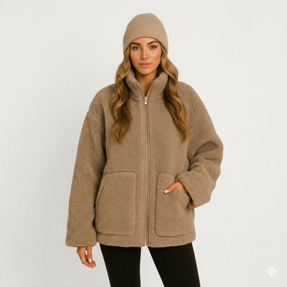 Women's Teddy Fleece Zip Jacket