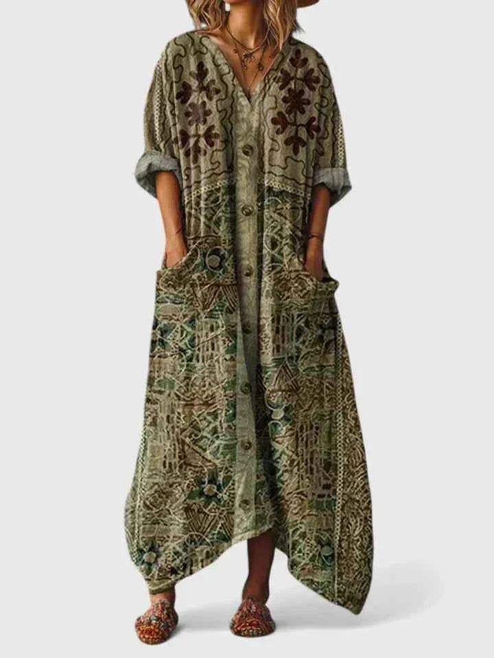 Women's Timeless Embroidered Everyday Dress