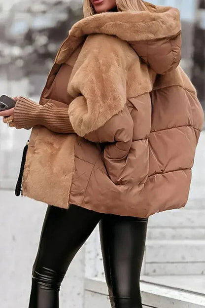 Women's Water Repellent Insulated Winter Jacket