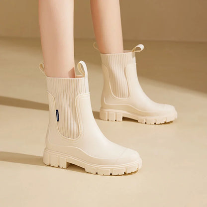 Women's Waterproof Chelsea Rain Boots