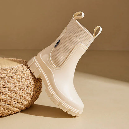 Women's Waterproof Chelsea Rain Boots