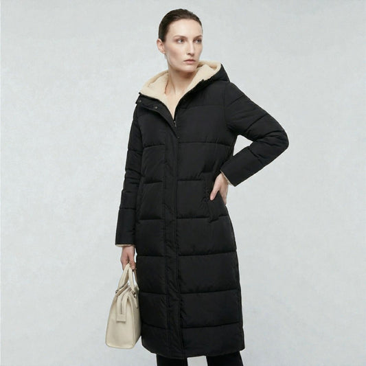Women's Winter Jacket with sherpa lining