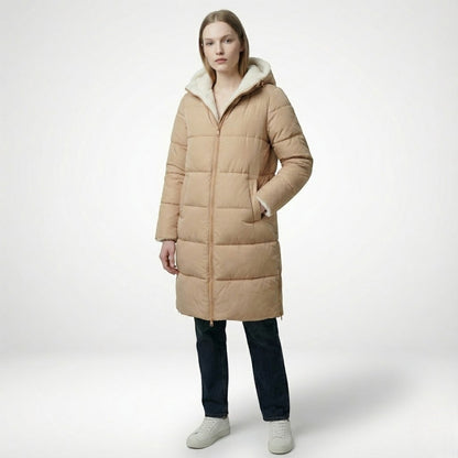 Women's Winter Jacket with sherpa lining