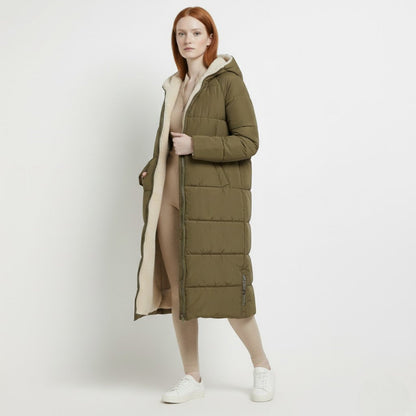 Women's Winter Jacket with sherpa lining