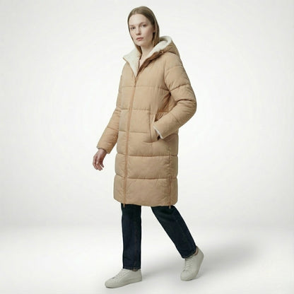 Women's Winter Jacket with sherpa lining
