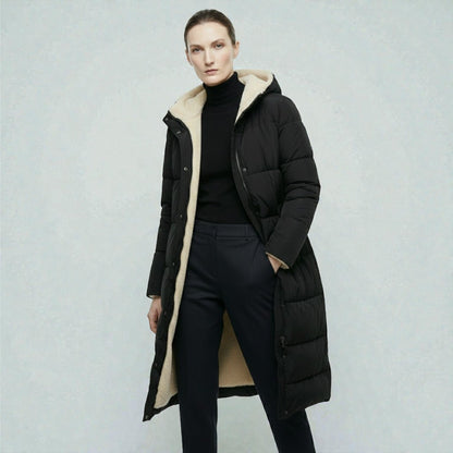 Women's Winter Jacket with sherpa lining