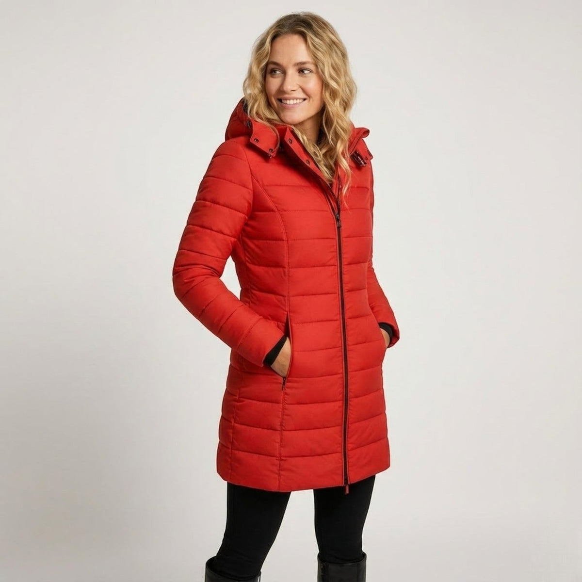 Women's Winter Puffer Quilted Coat