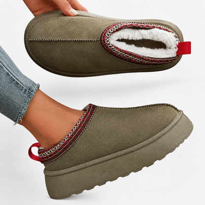 Women’s Winter Slippers – Warm Fur Lined Slip On House Shoes