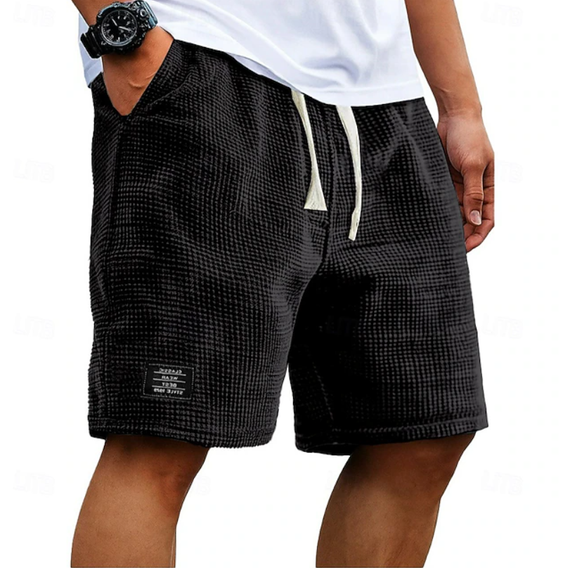 Men's Casual Waffle Summer Shorts