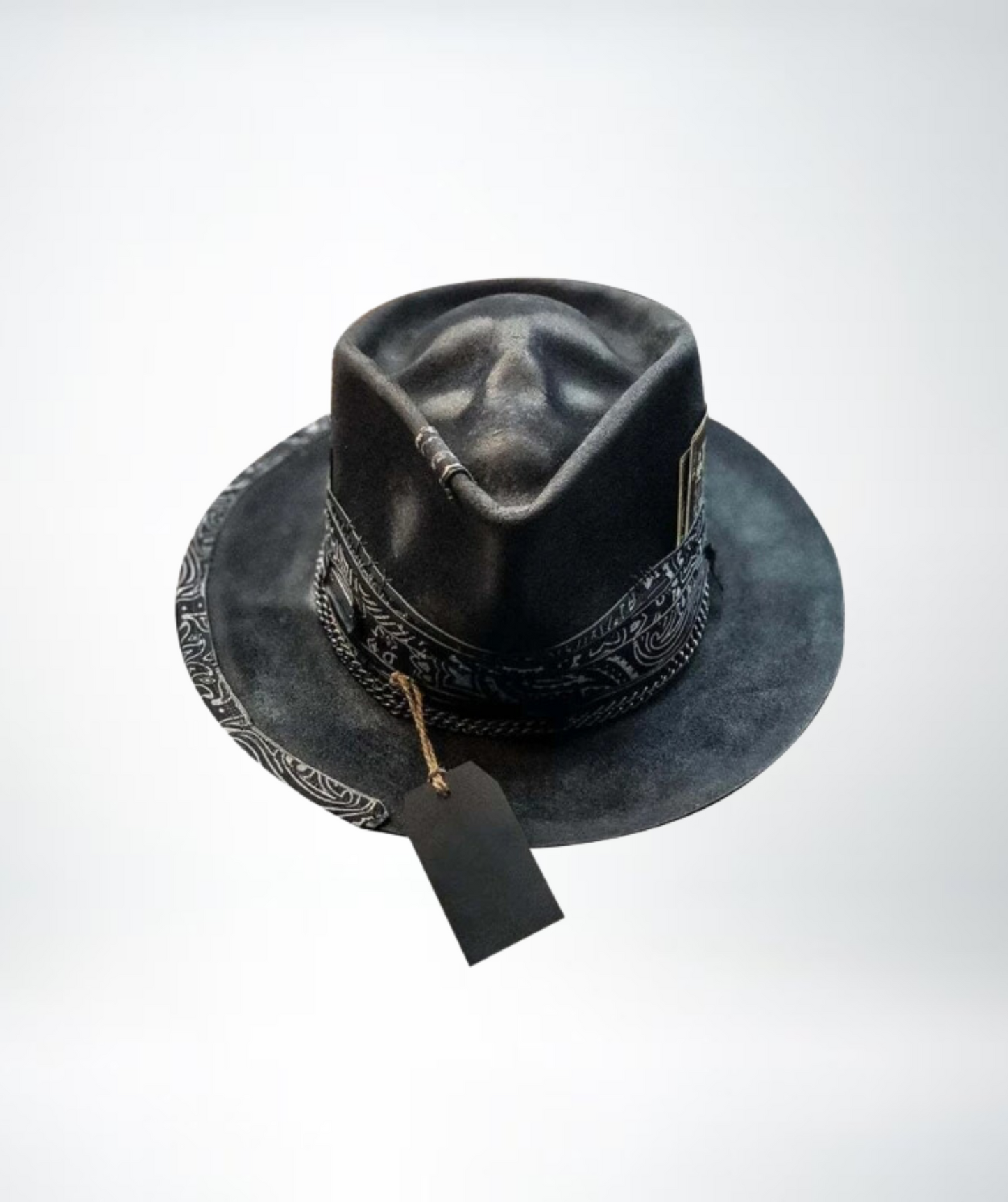 Men's Handmade Skull Felt Hat