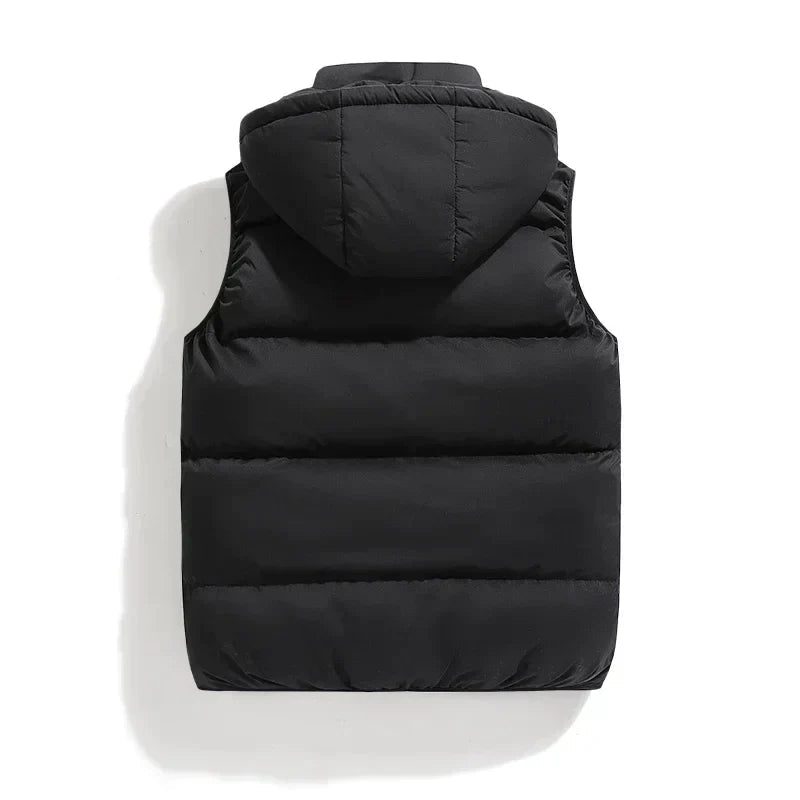 Men's Hooded Puffer Vest Bodywarmer