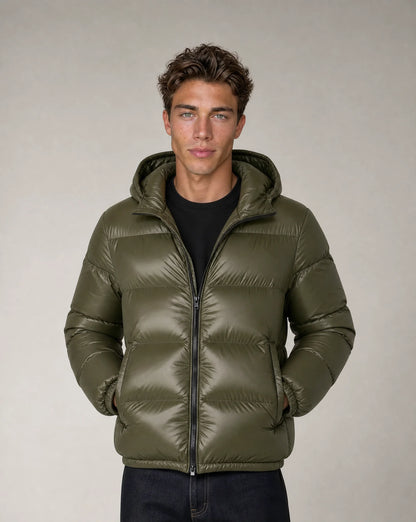 Men's Hooded Winter Puffer Jacket
