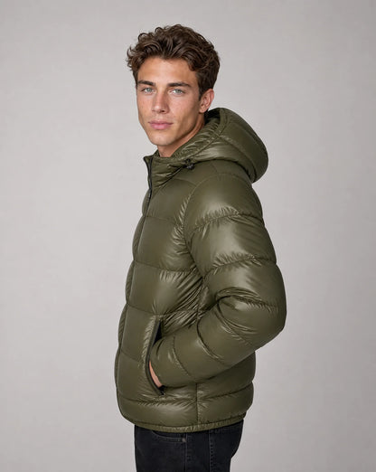 Men's Hooded Winter Puffer Jacket