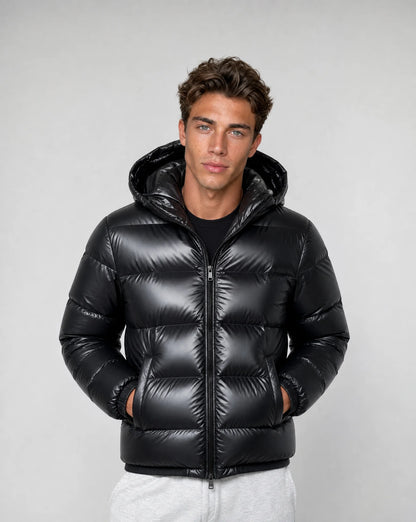 Men's Hooded Winter Puffer Jacket