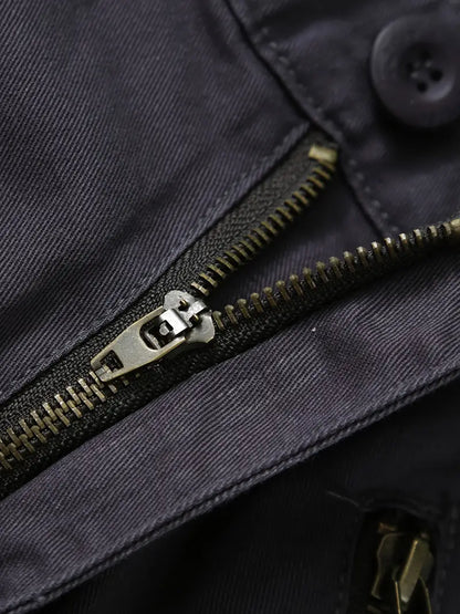 Men's Relaxed Fit Multi Pocket Cargo Trousers