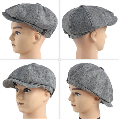 Men's Retro Knitted Summer Cap