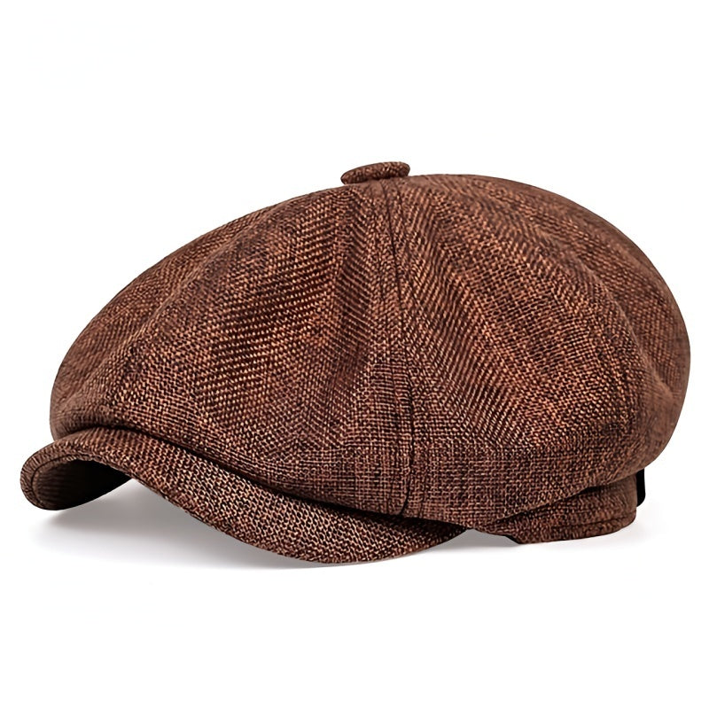 Men's Retro Knitted Summer Cap