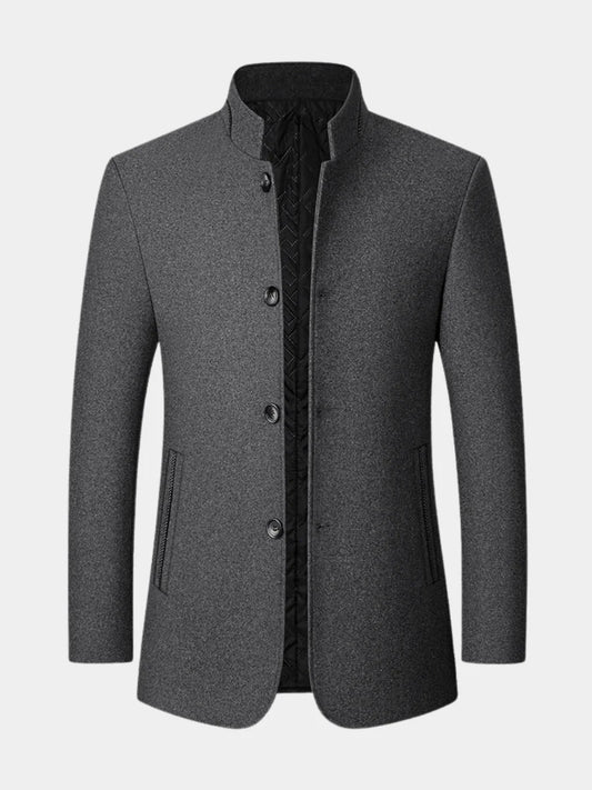 Men's Stand Collar Winter Coat