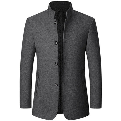 Men's Stand Collar Winter Coat