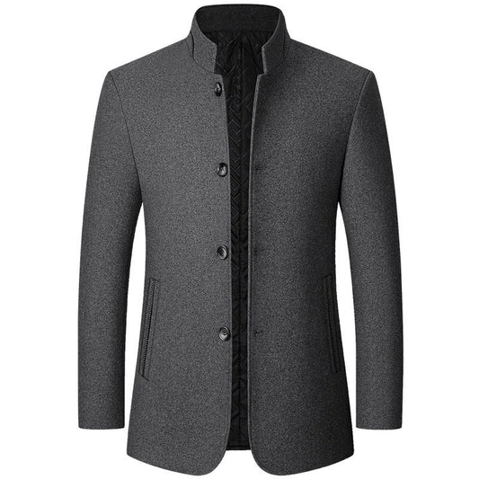 Men's Stand Collar Winter Coat